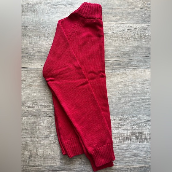 Jeanne Pierre Red Crew Neck Pull-On Sweater, Medium Weight, Women’s Sz S - Picture 8 of 14